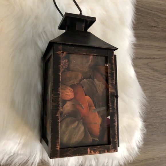Pumpkin Spice Decorative Lantern - Picture 6 of 10